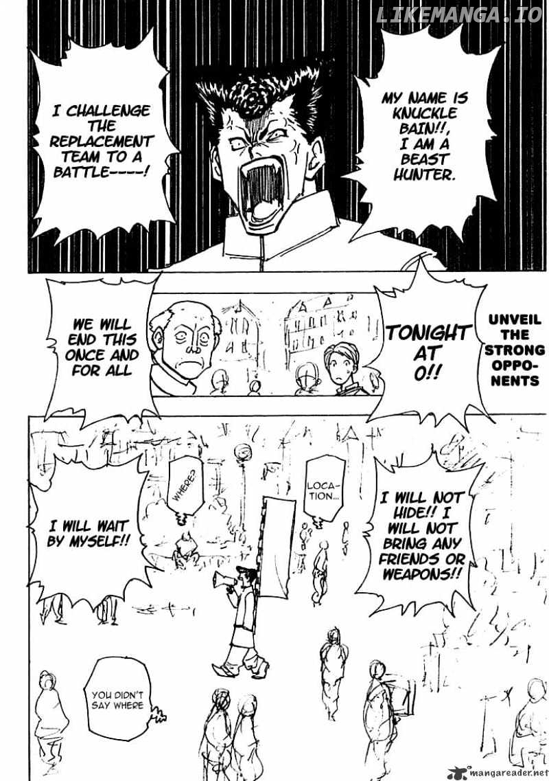 Hunter x Hunter, Chapter 201 image 03